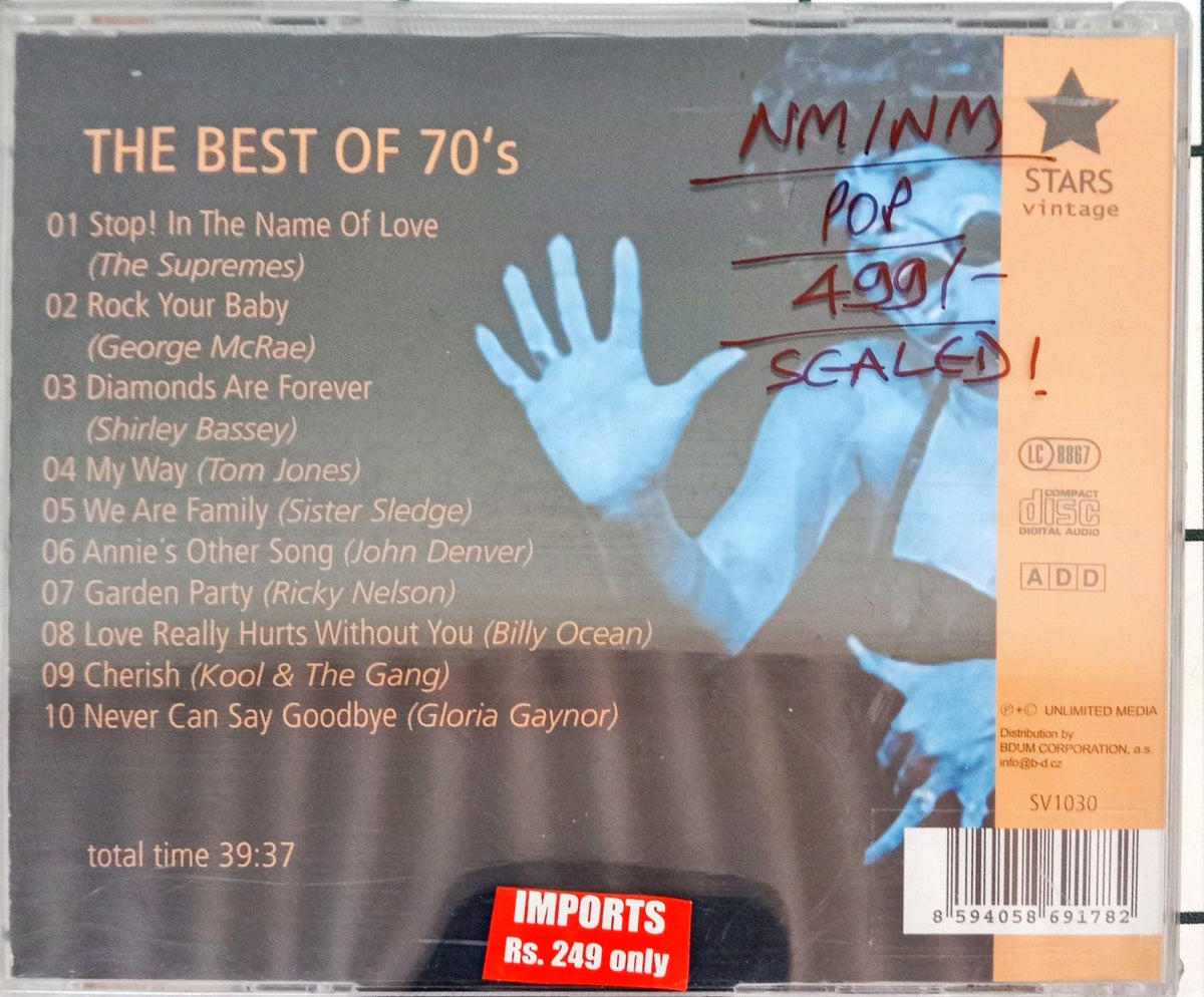 Various - The Best Of The 70's (CD)