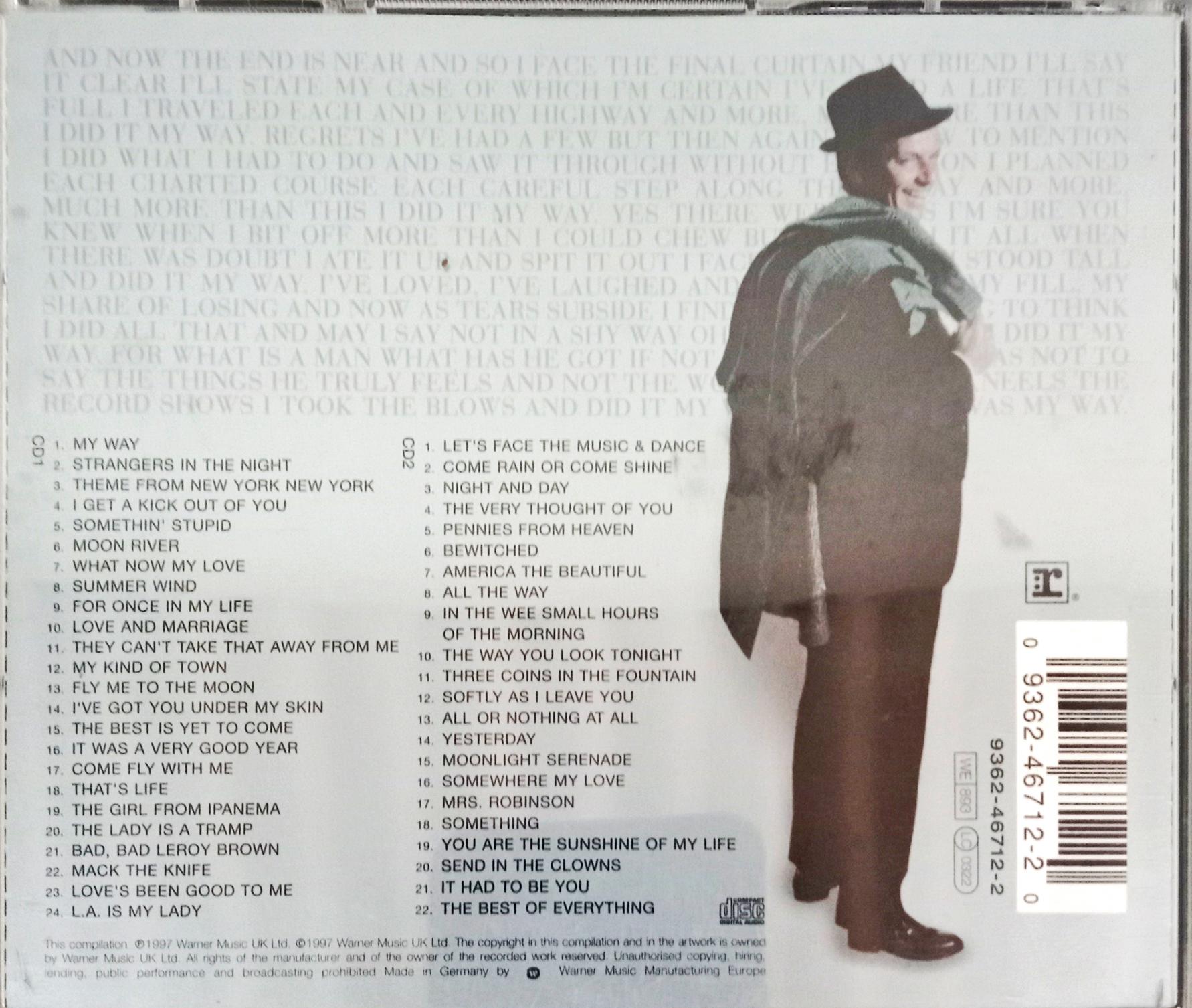 Frank Sinatra -  My Way (CD)