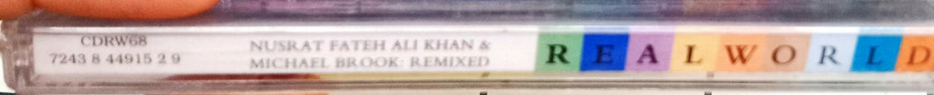 Nusrat Fateh Ali Khan & Michael Brook -  Nusrat Fateh Ali Khan & Michael Brook: Remixed - Star Rise (CD)