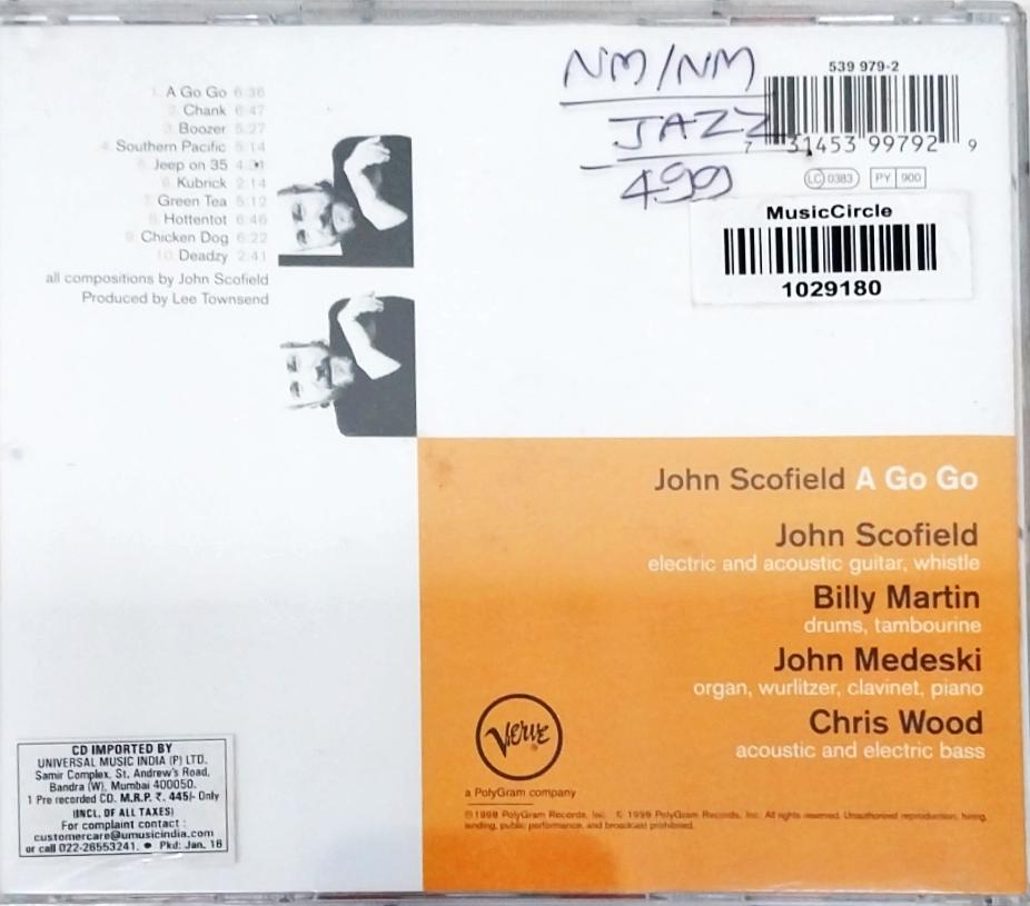 John Scofield - A Go Go (CD)