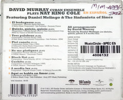 David Murray Cuban Ensemble - David Murray Cuban Ensemble Plays Nat King Cole En Español (CD)