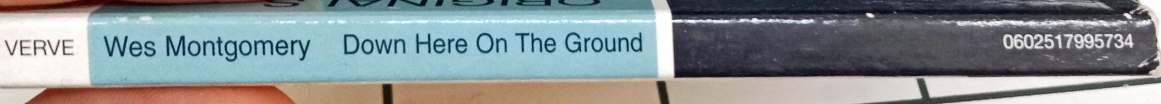 Wes Montgomery -  Down Here On The Ground (CD)