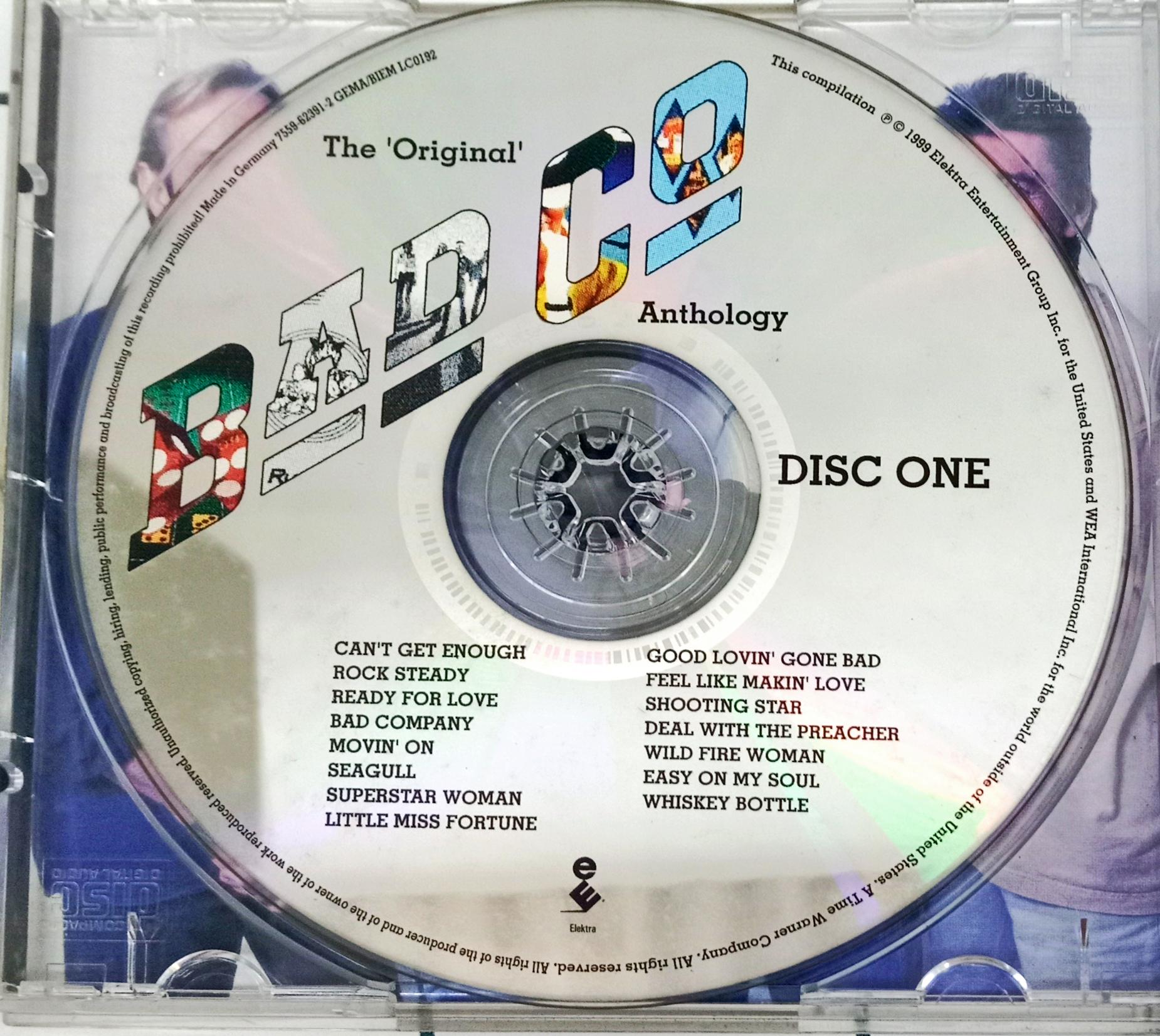 Bad Company (3) - The 'Original' Bad Co Anthology (CD)