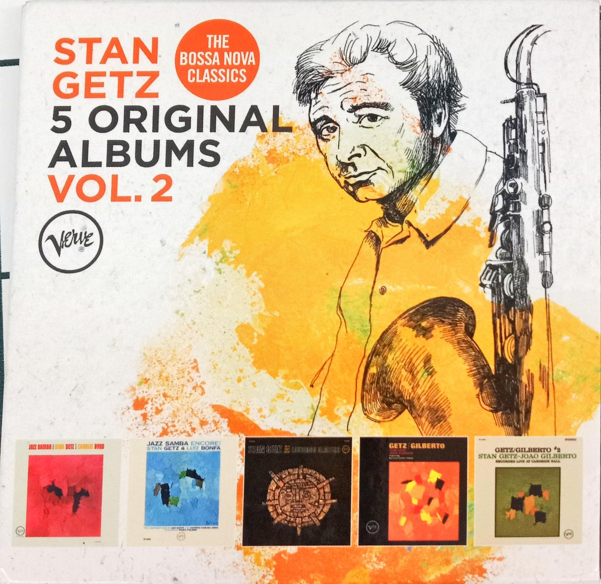 Stan Getz - 5 Original Albums, Vol. 2 (CD)