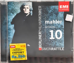 Mahler* - Berliner Philharmoniker, Simon Rattle  - Symphony 10 (CD)