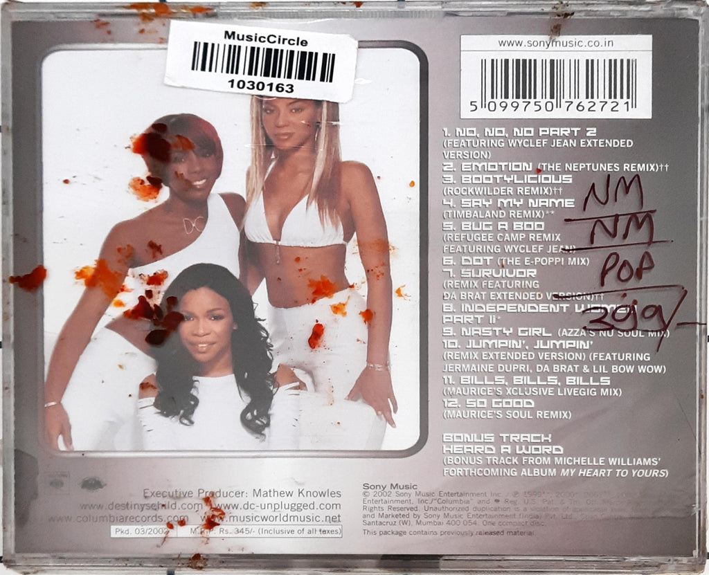 Destiny's Child -  This Is The Remix (CD)