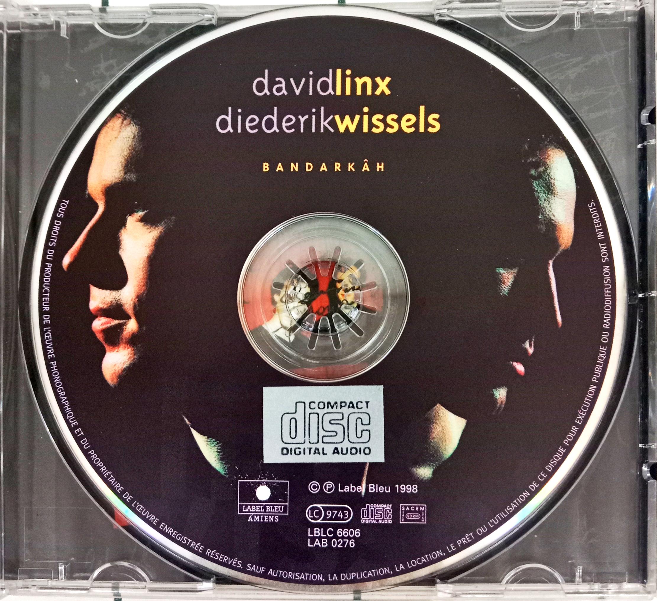 David Linx - Diederik Wissels - Bandarkâh (CD)