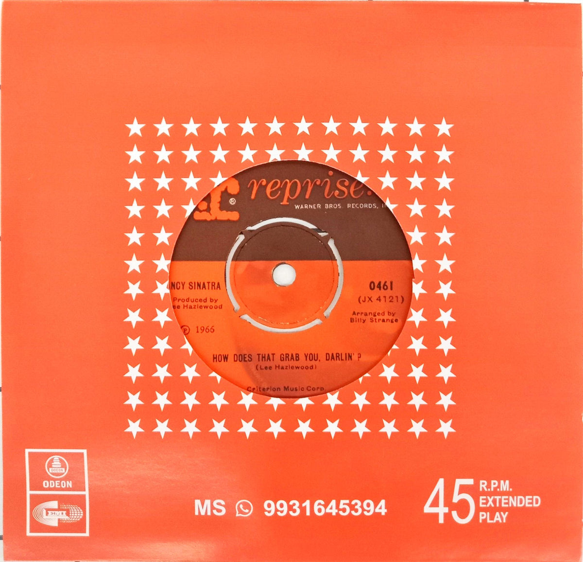 Nancy Sinatra -  How Does That Grab You, Darlin'? / The Last Of The Secret Agents? (45-RPM)