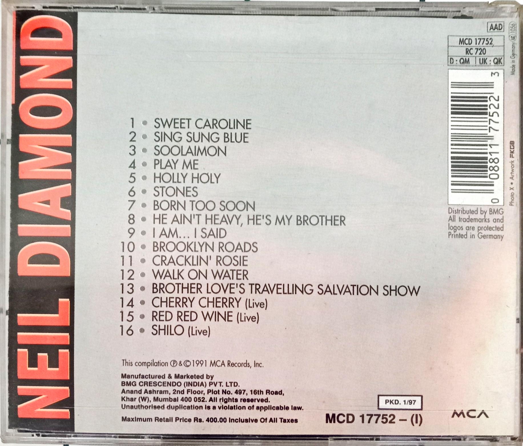 Neil Diamond  - The ★ Collection (CD)