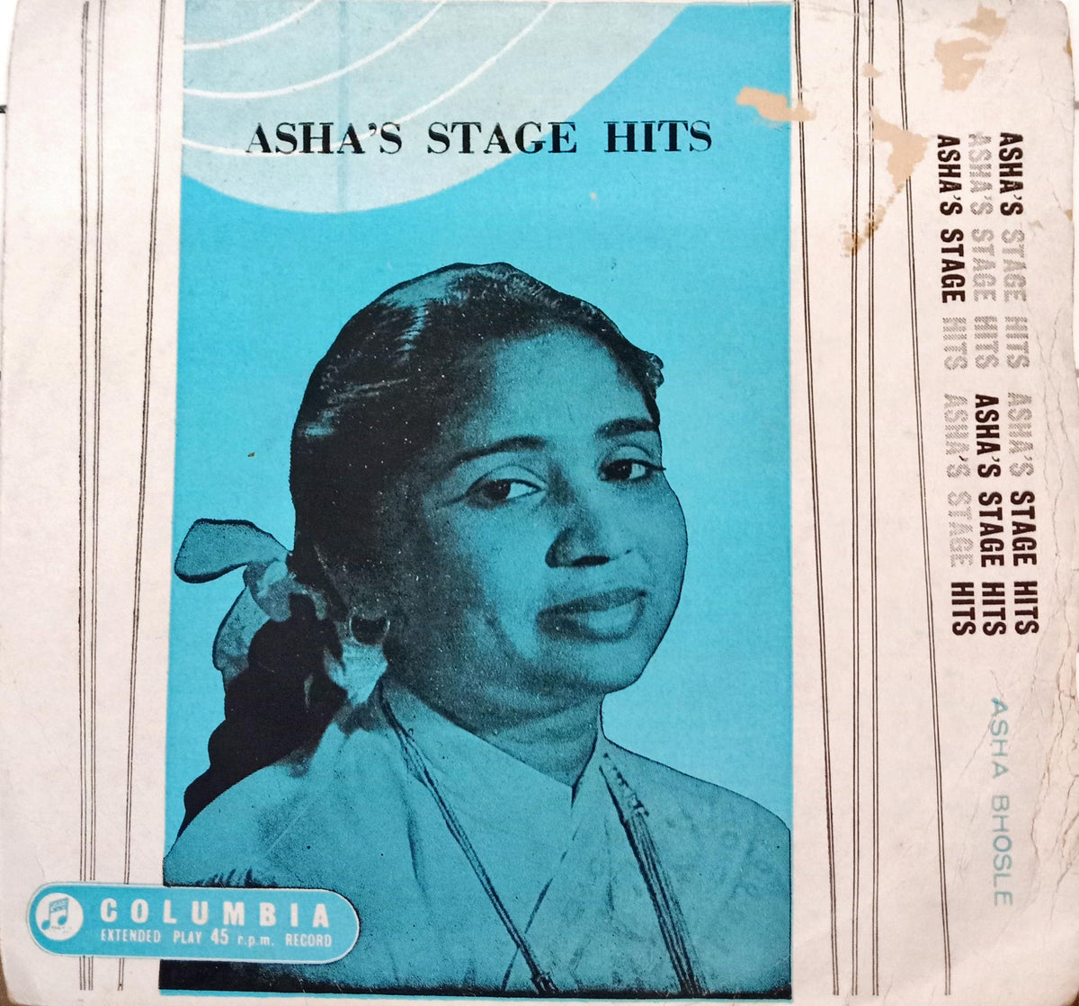 Asha Bhosle -  Asha's Stage Hits (Marathi) (45-RPM)