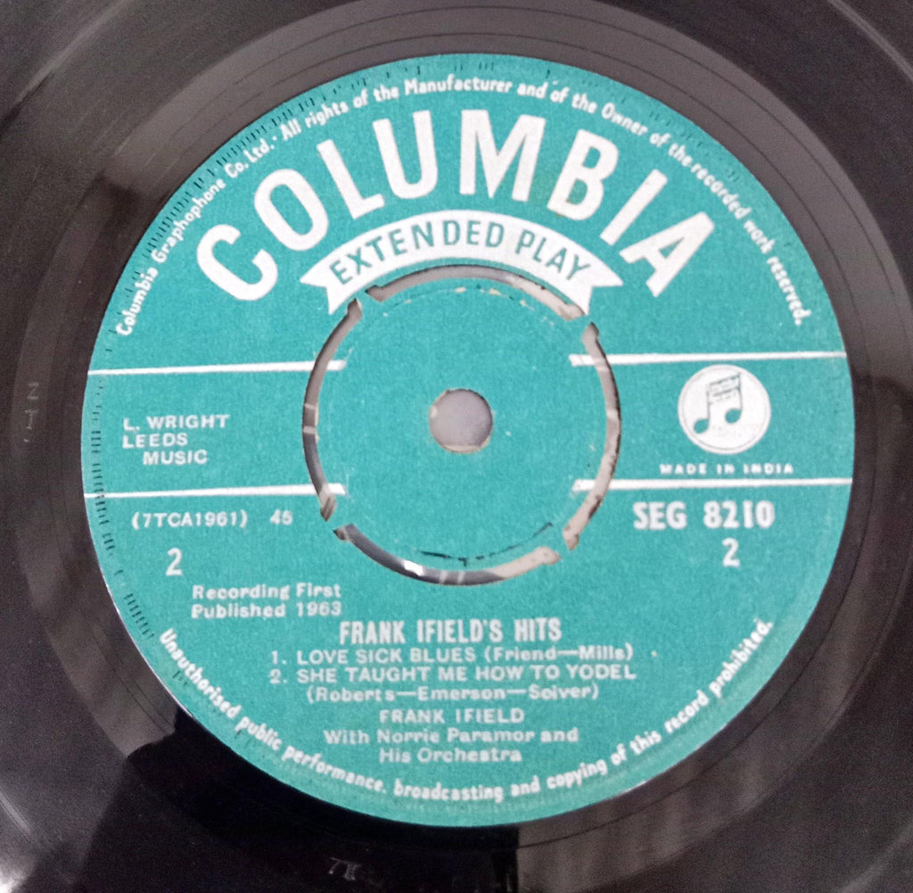 Frank Ifield -  Frank Ifield's Hits (45-RPM)
