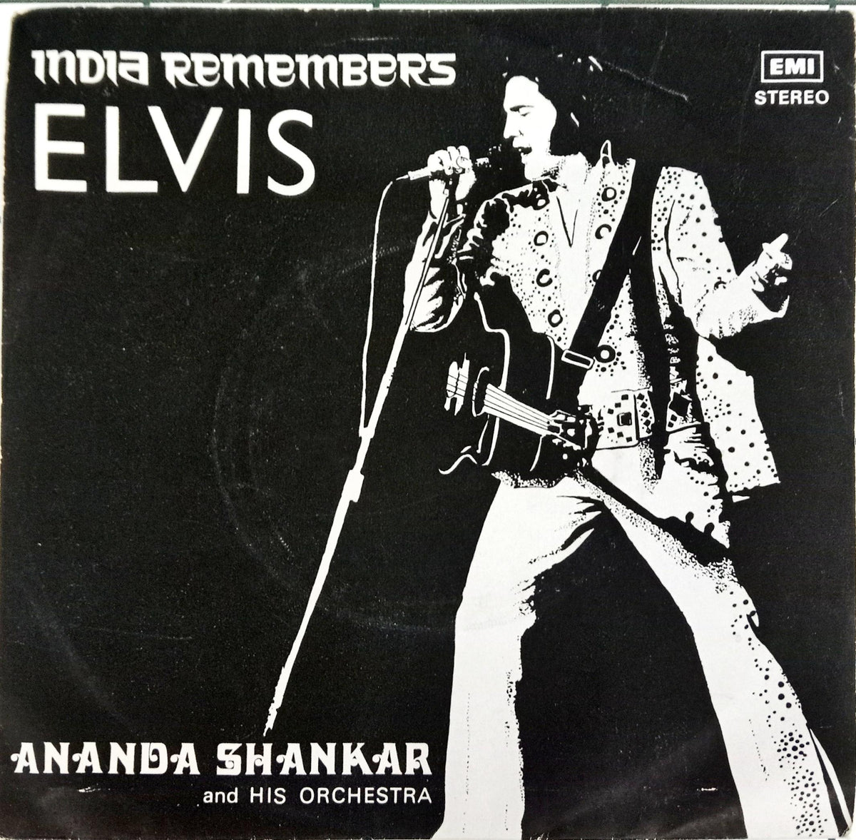 Ananda Shankar And His Orchestra -  India Remembers Elvis (45-RPM)