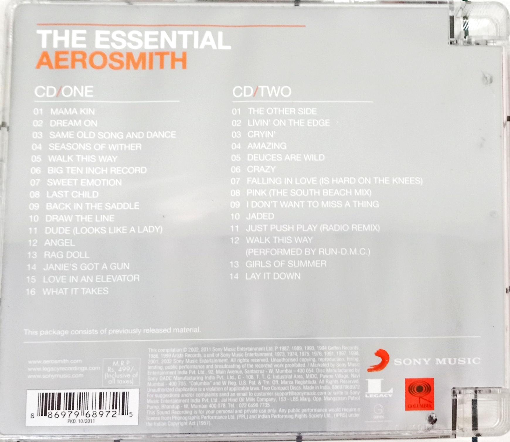 Aerosmith -  The Essential Aerosmith (CD)