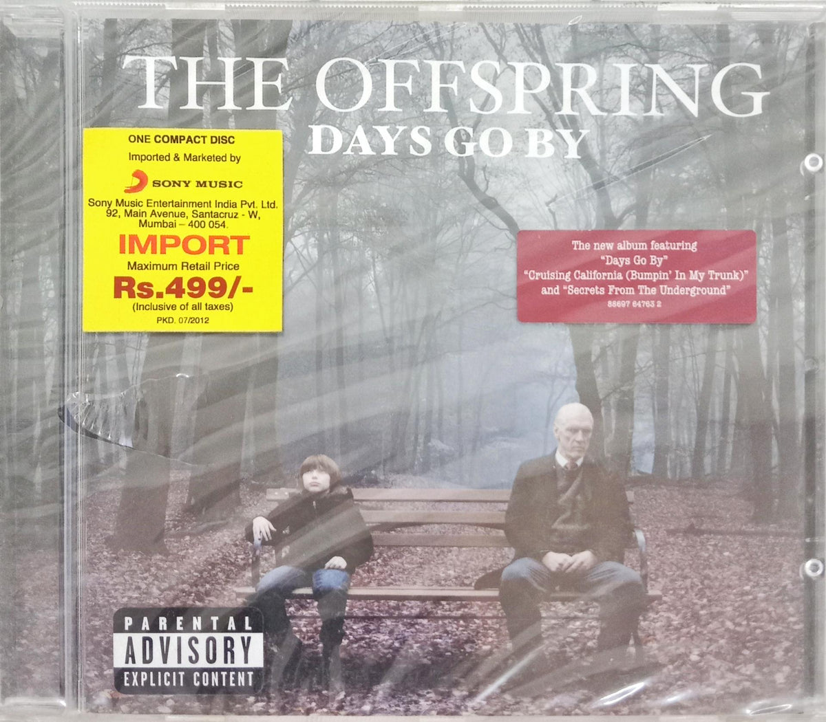 The Offspring -  Days Go By (CD)