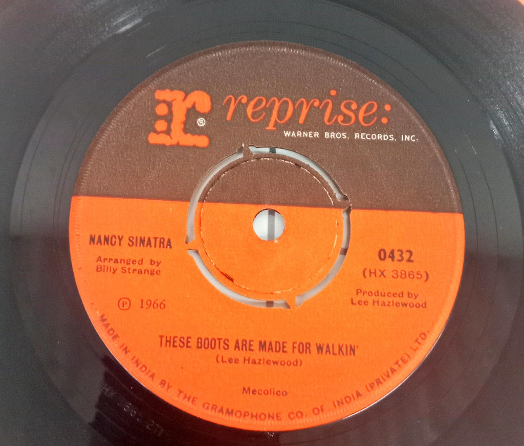 Nancy Sinatra - These Boots Are Made For Walkin' (45-RPM)