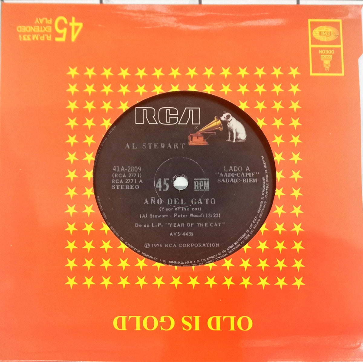 Al Stewart  - Year Of The Cat / Broadway Hotel (45-RPM)