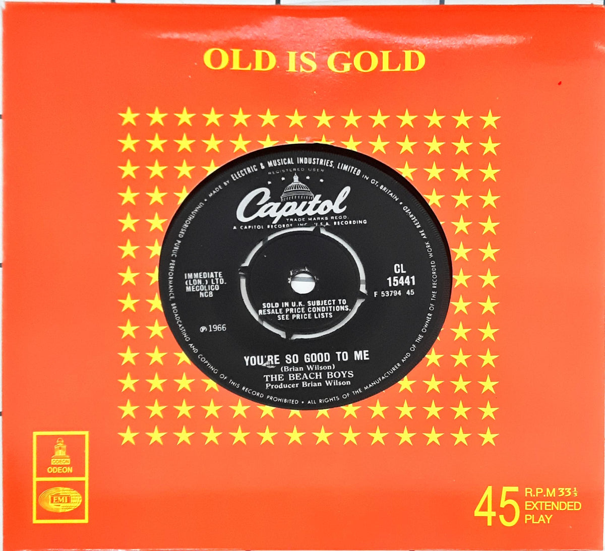 The Beach Boys - Sloop John B (45-RPM)