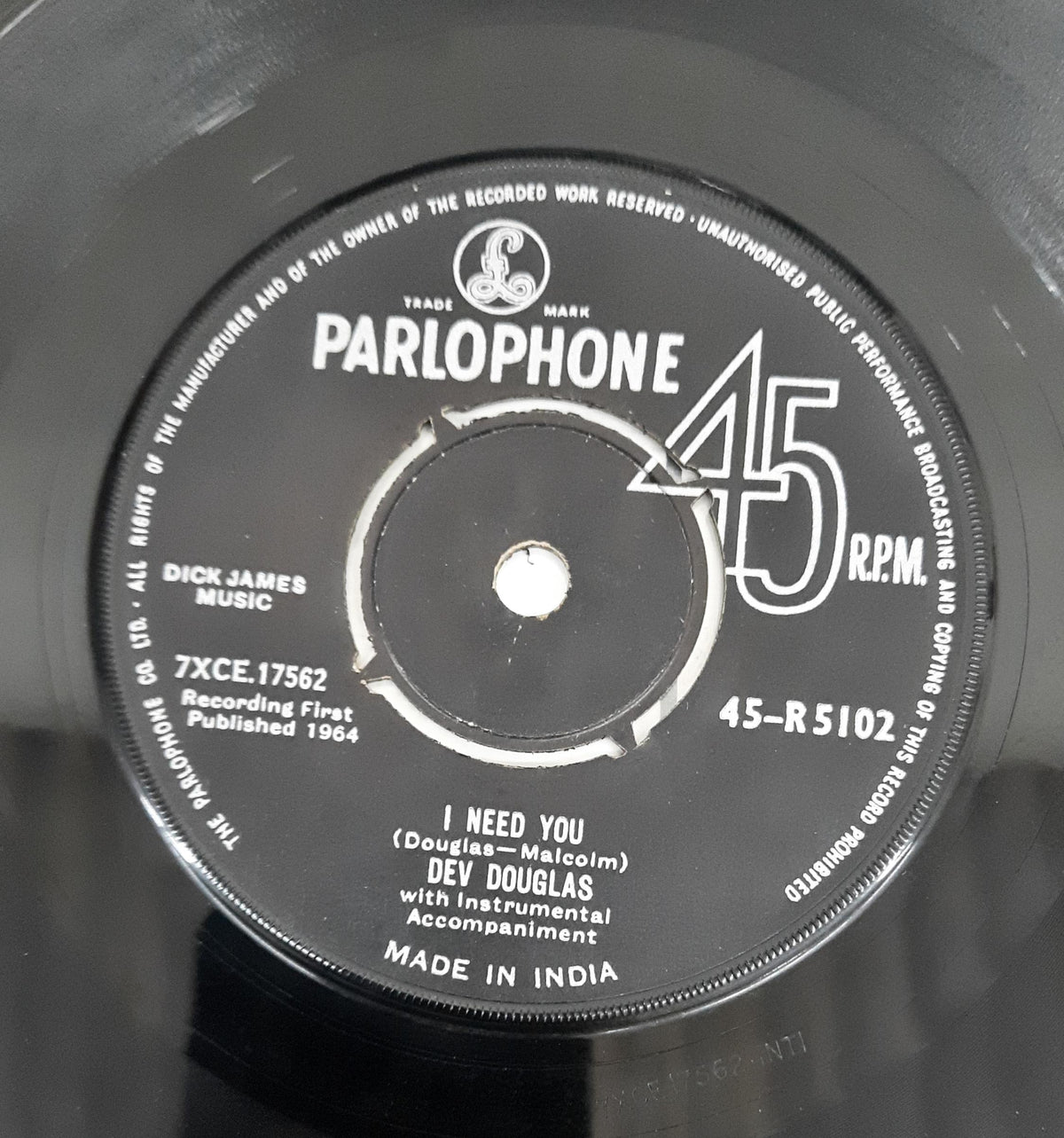 Dev Douglas - I'm Writing To The Guy Who Stole My Girl (45-RPM)