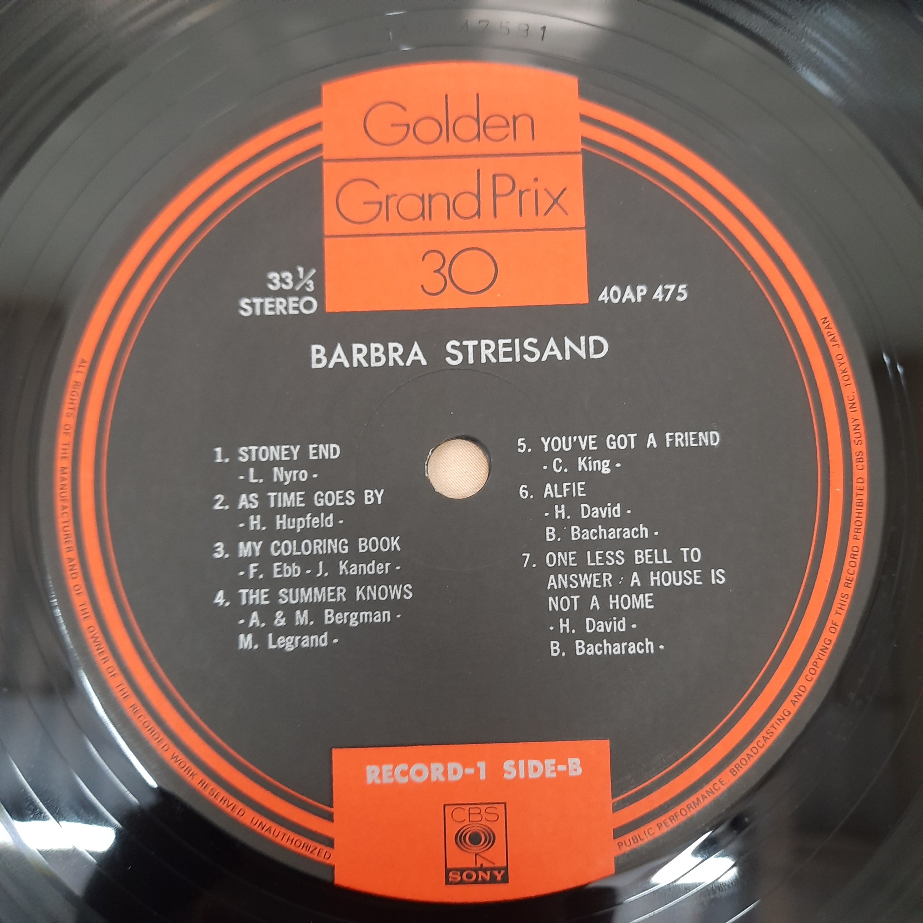 Barbra Streisand - Golden Grand Prix 30 (Vinyl) (2)