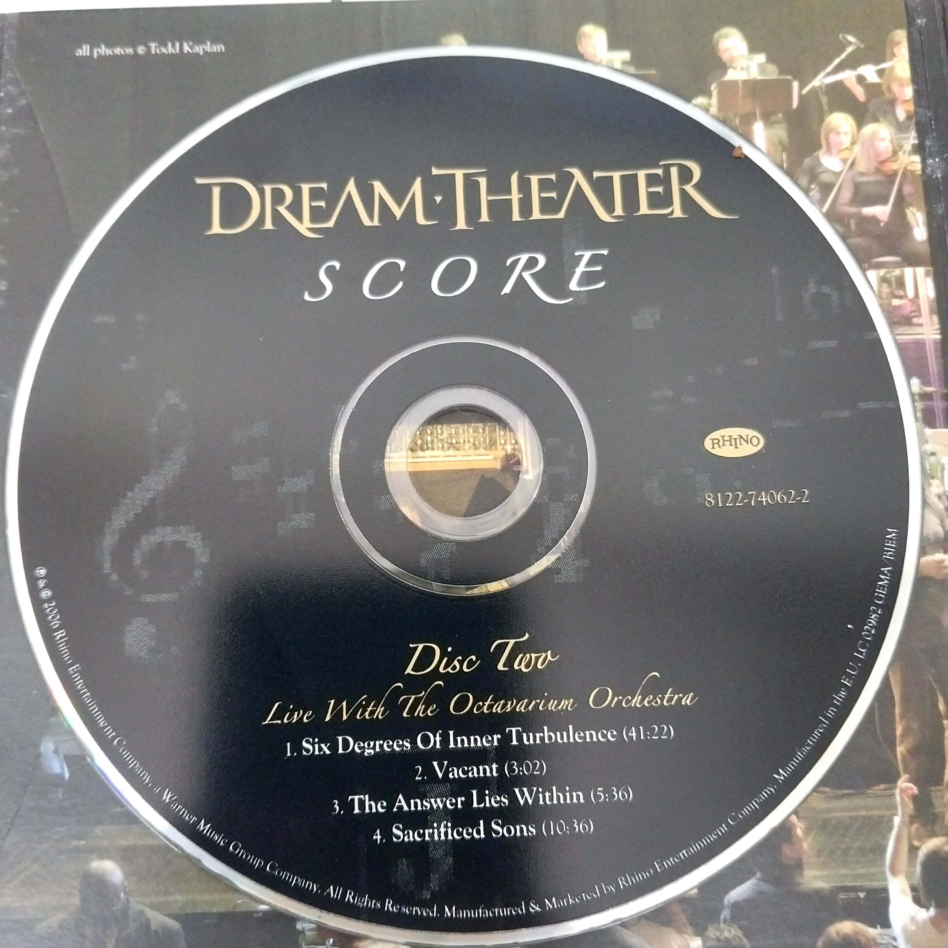 Dream Theater - Score (20th Anniversary World Tour) (CD) (3)