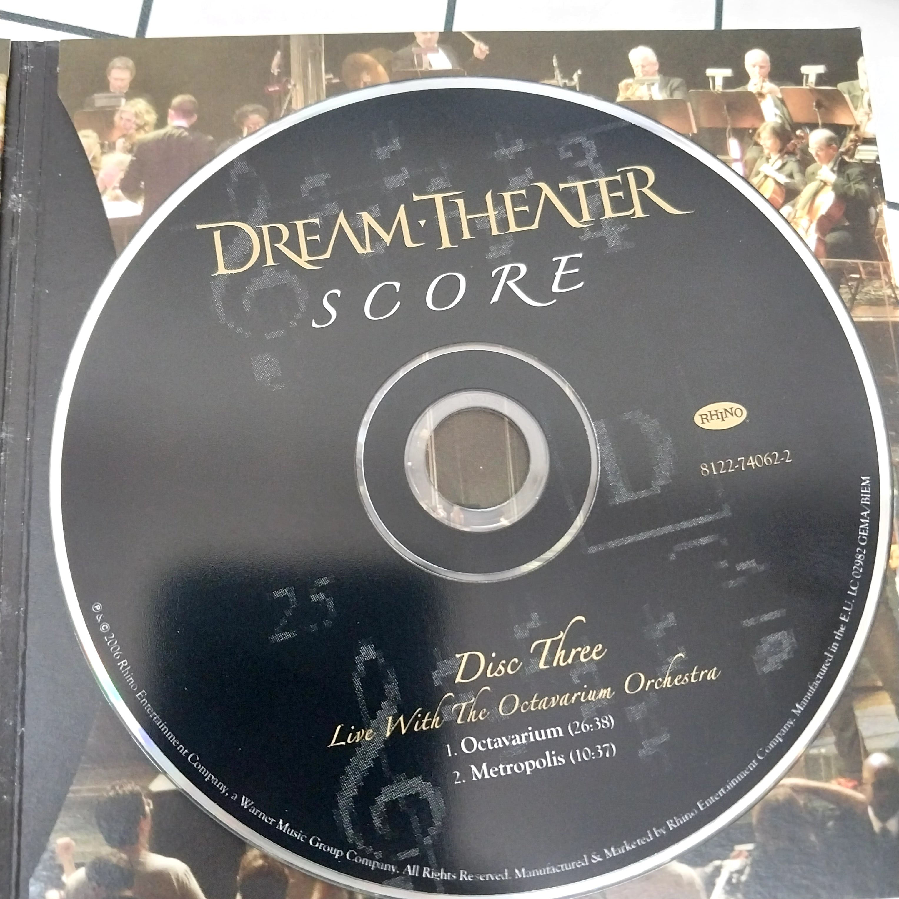 Dream Theater - Score (20th Anniversary World Tour) (CD) (3)