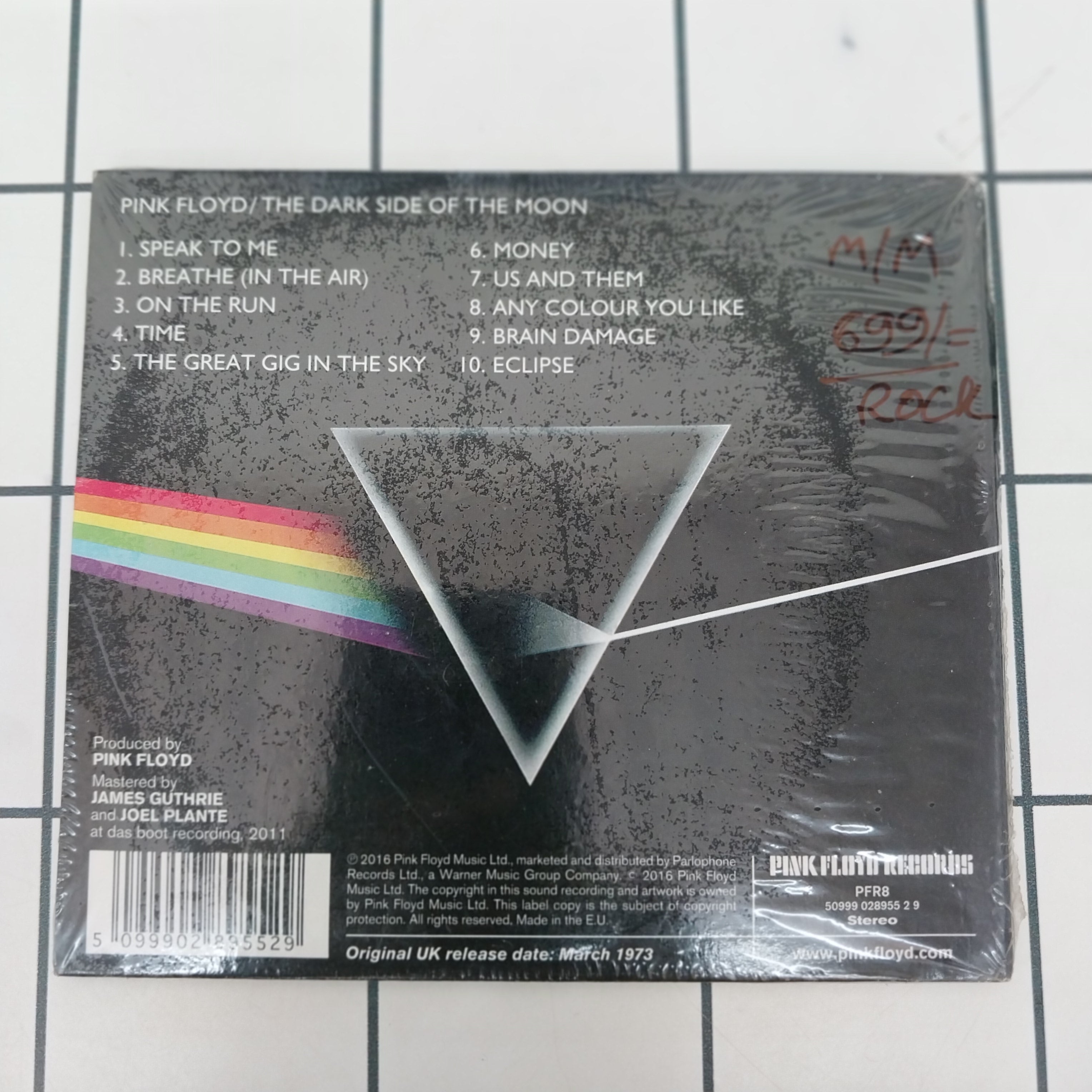 Pink Floyd - The Dark Side Of The Moon (CD)