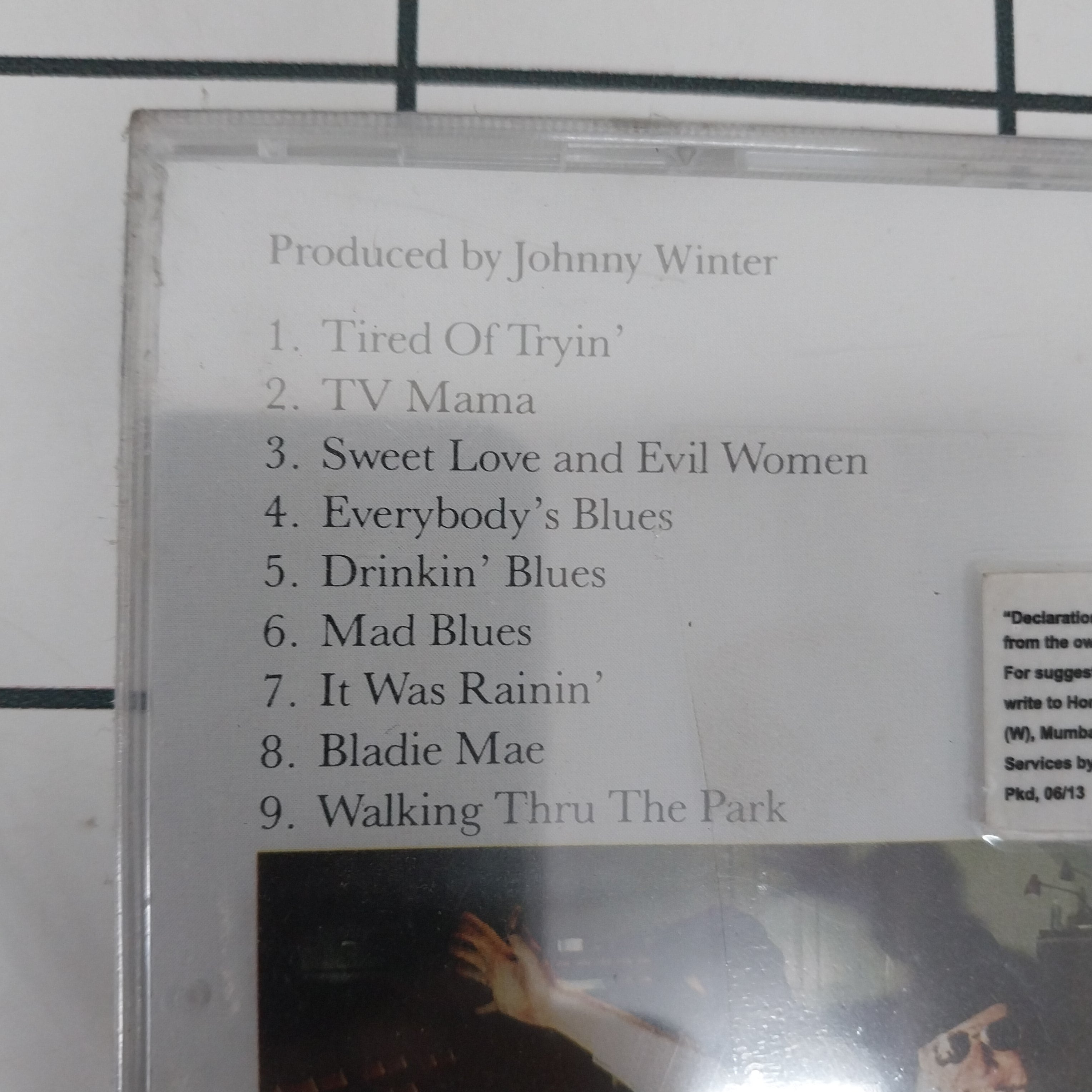 Johnny Winter - Nothin' But The Blues (CD)