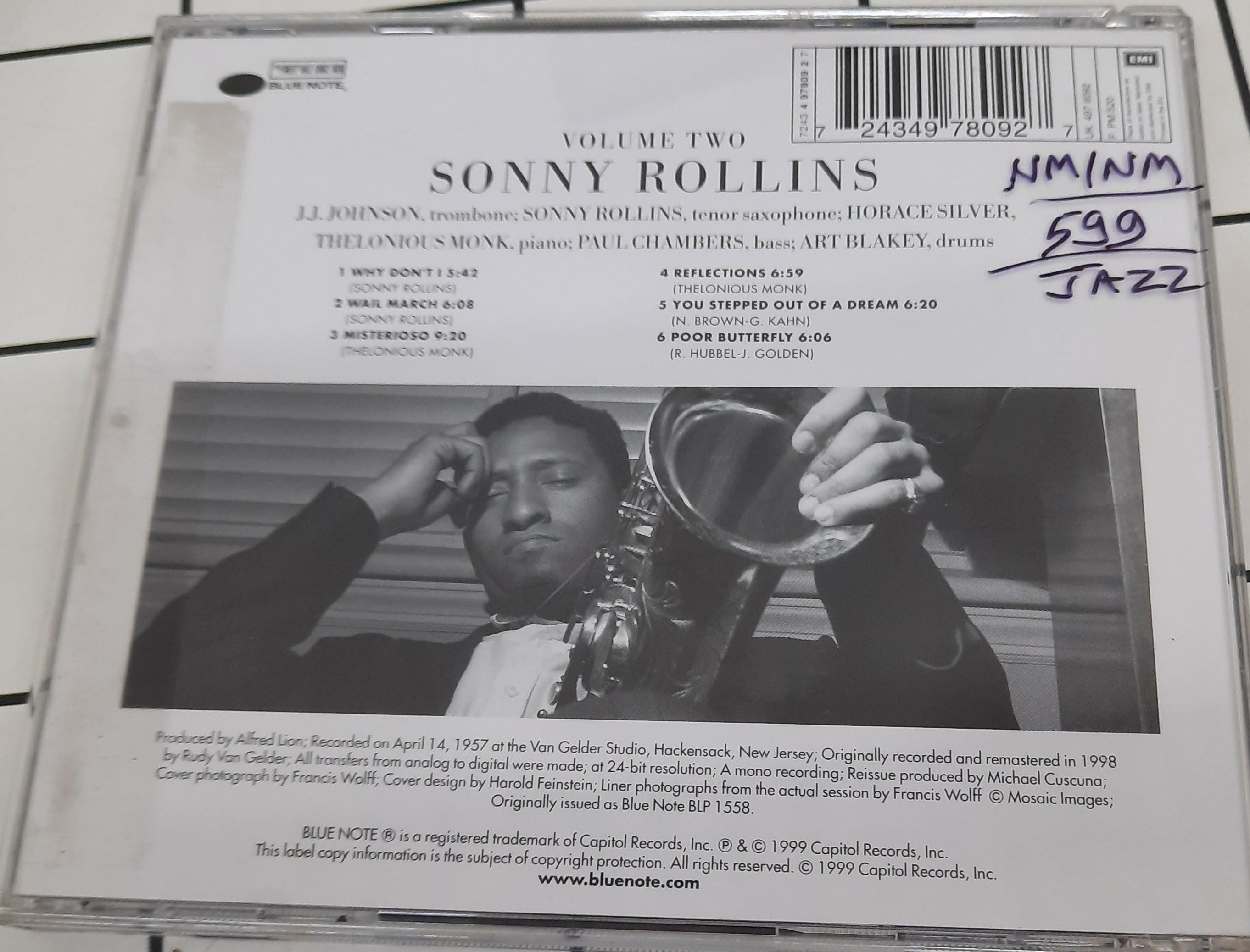 Sonny Rollins - Volume Two (CD)