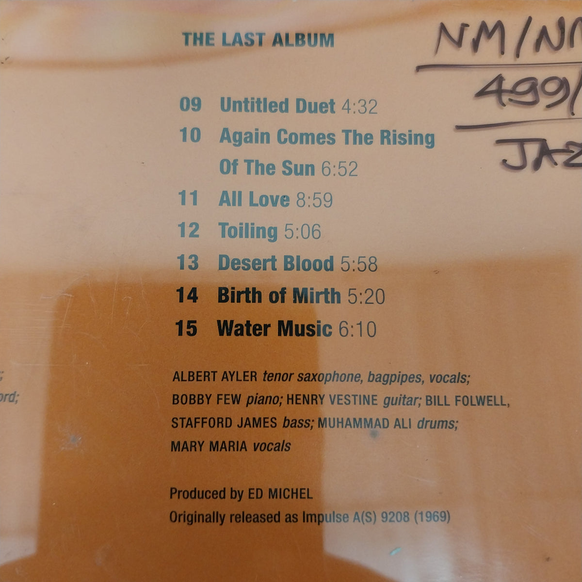 Albert Ayler - Love Cry / The Last Album (CD)