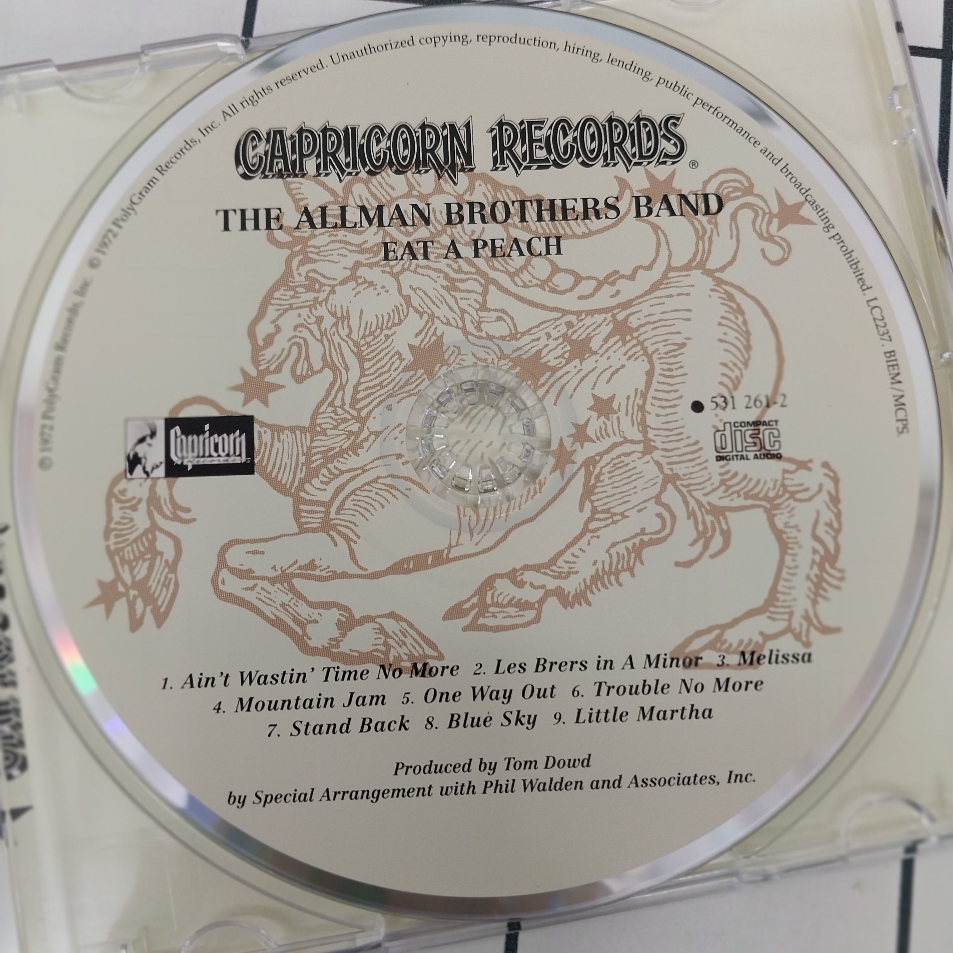 Allman Brothers Band, The - Eat A Peach (CD)