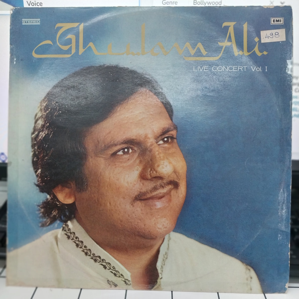 Ghulam Ali - Live Concert Vol 1 (Vinyl)