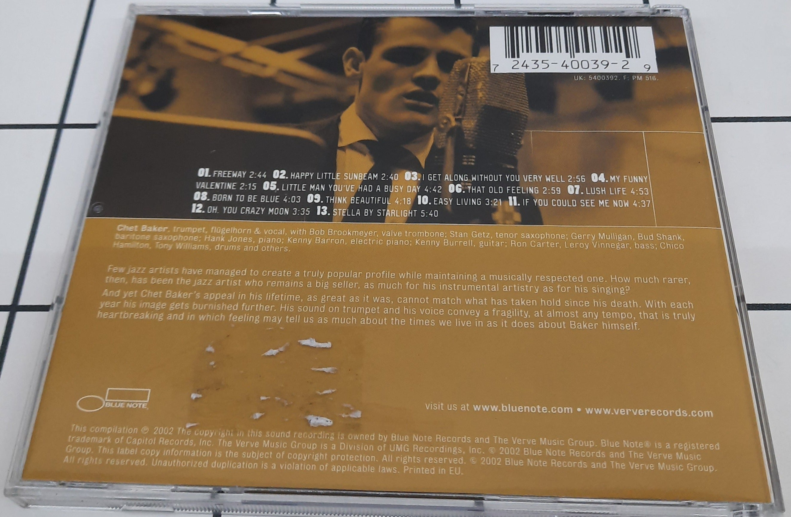 Chet Baker - The Definitive Chet Baker (CD)