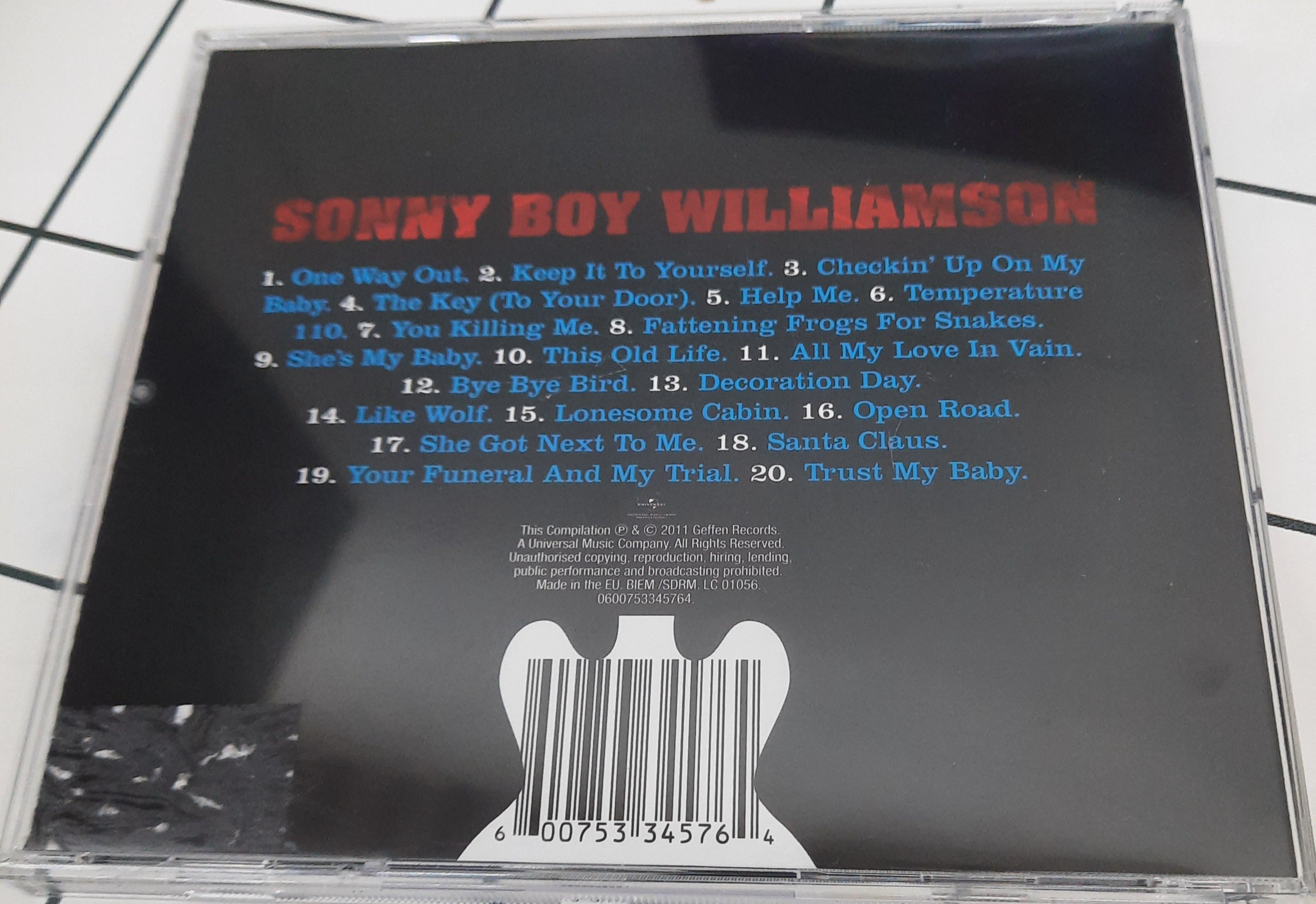 Sonny Boy Williamson (2) - Blues Greats Sonny Boy Williamson (CD)