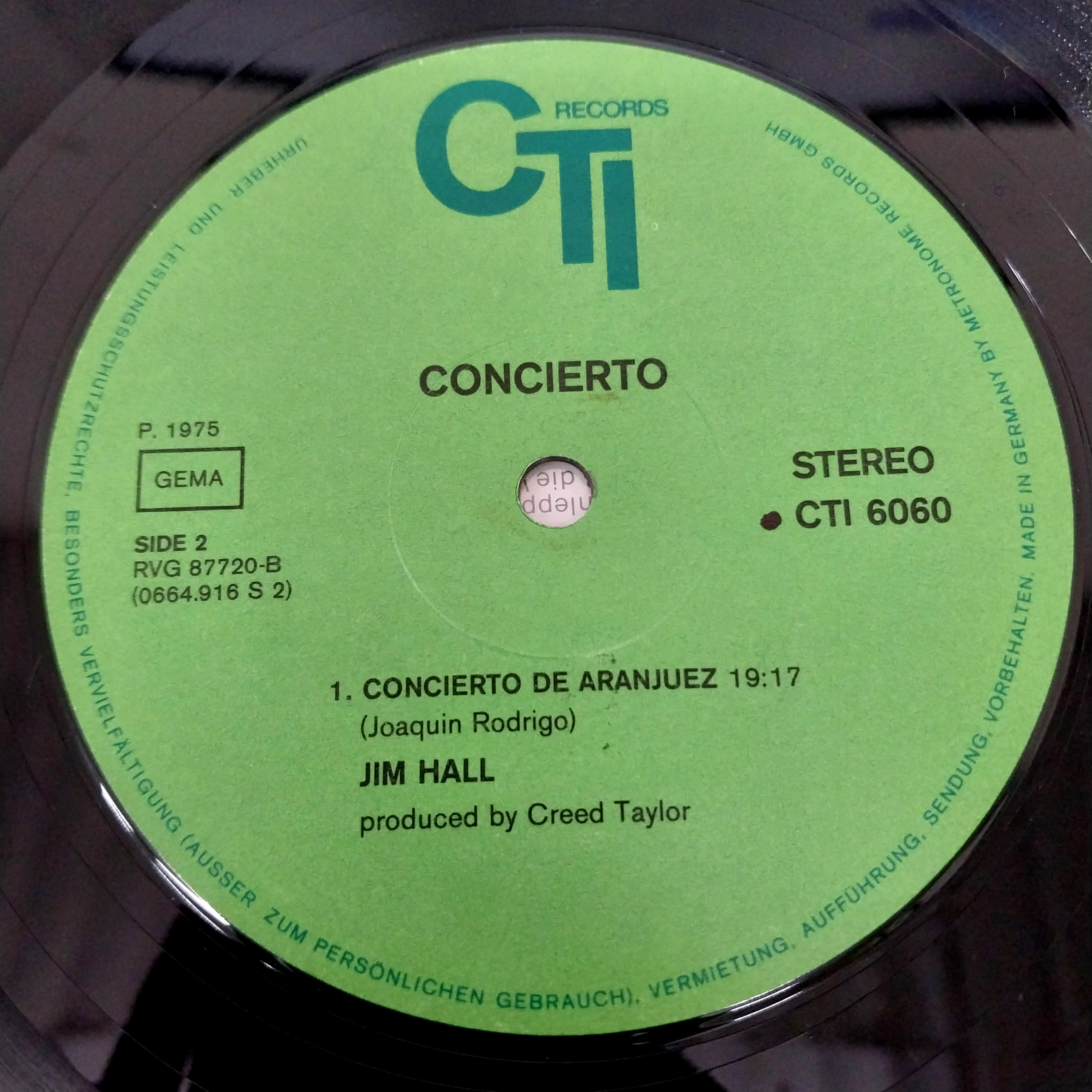 Jim Hall - Concierto (Vinyl)