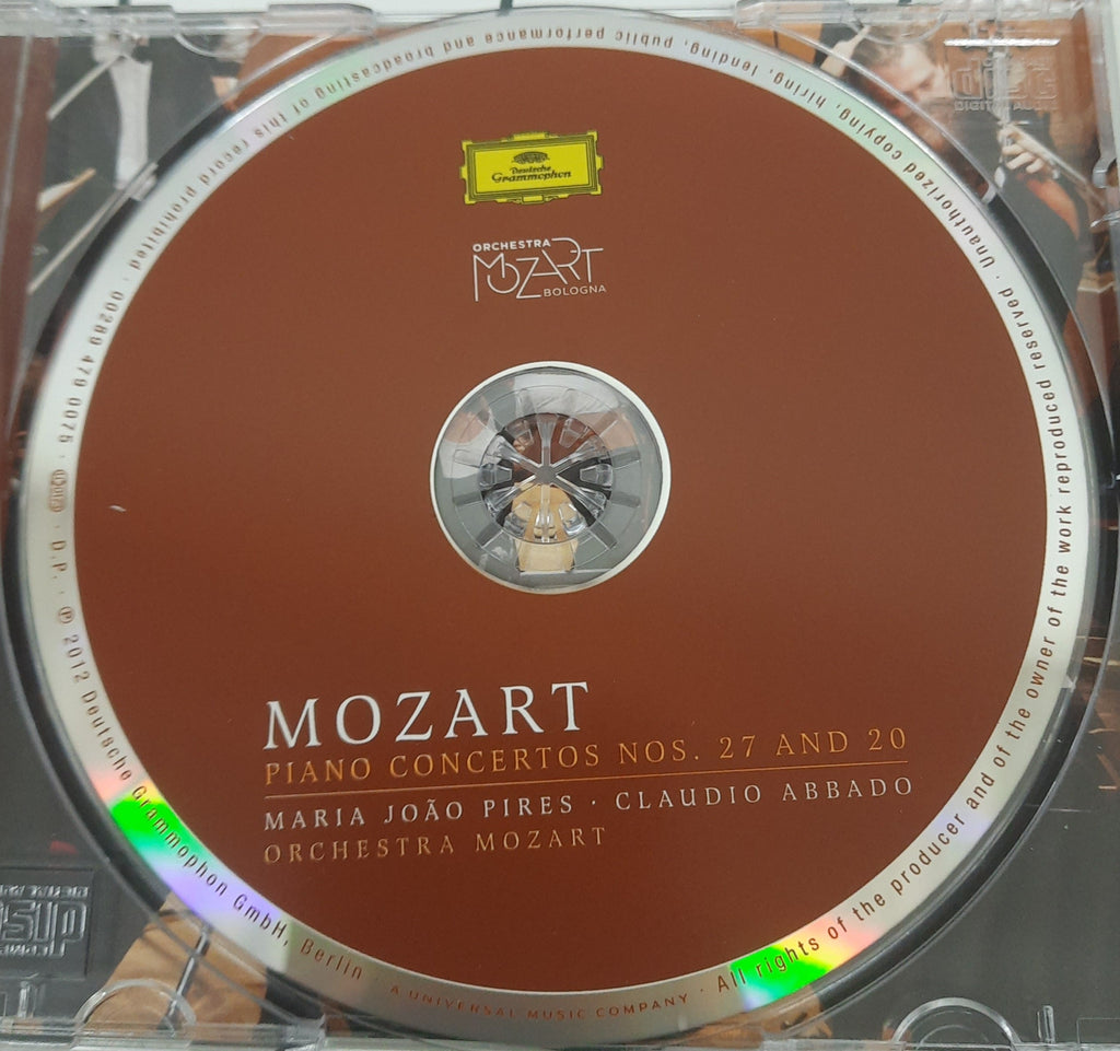 Maria-João Pires, Claudio Abbado, Orchestra Mozart - Mozart Piano Concertos Nos. 27 And 20 (CD)
