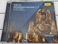 Johann Sebastian Bach, English Concert, The, Trevor Pinnock - Brandenburg Concertos 1 - 3 (CD)