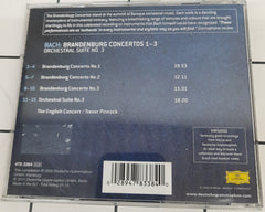 Johann Sebastian Bach, English Concert, The, Trevor Pinnock - Brandenburg Concertos 1 - 3 (CD)