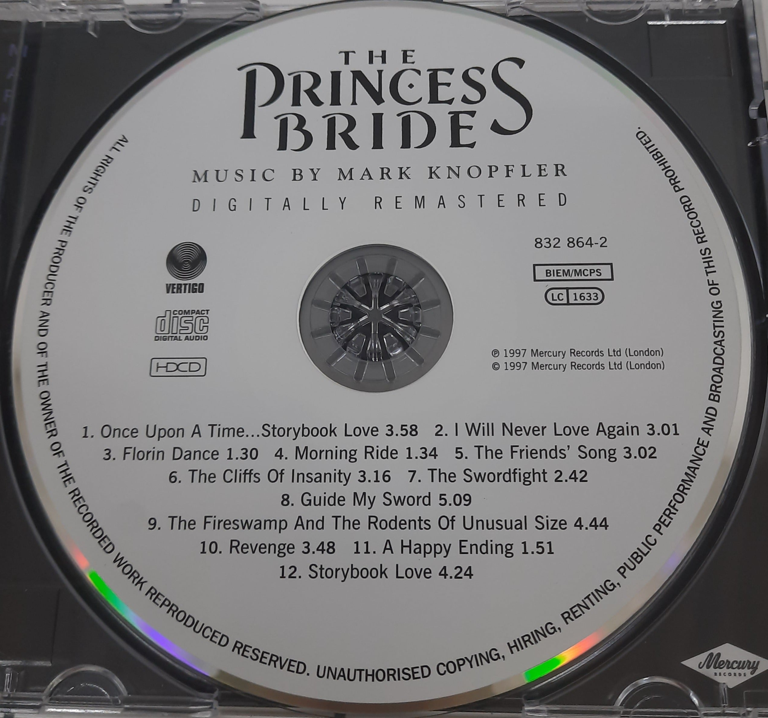 Mark Knopfler - The Princess Bride (CD)