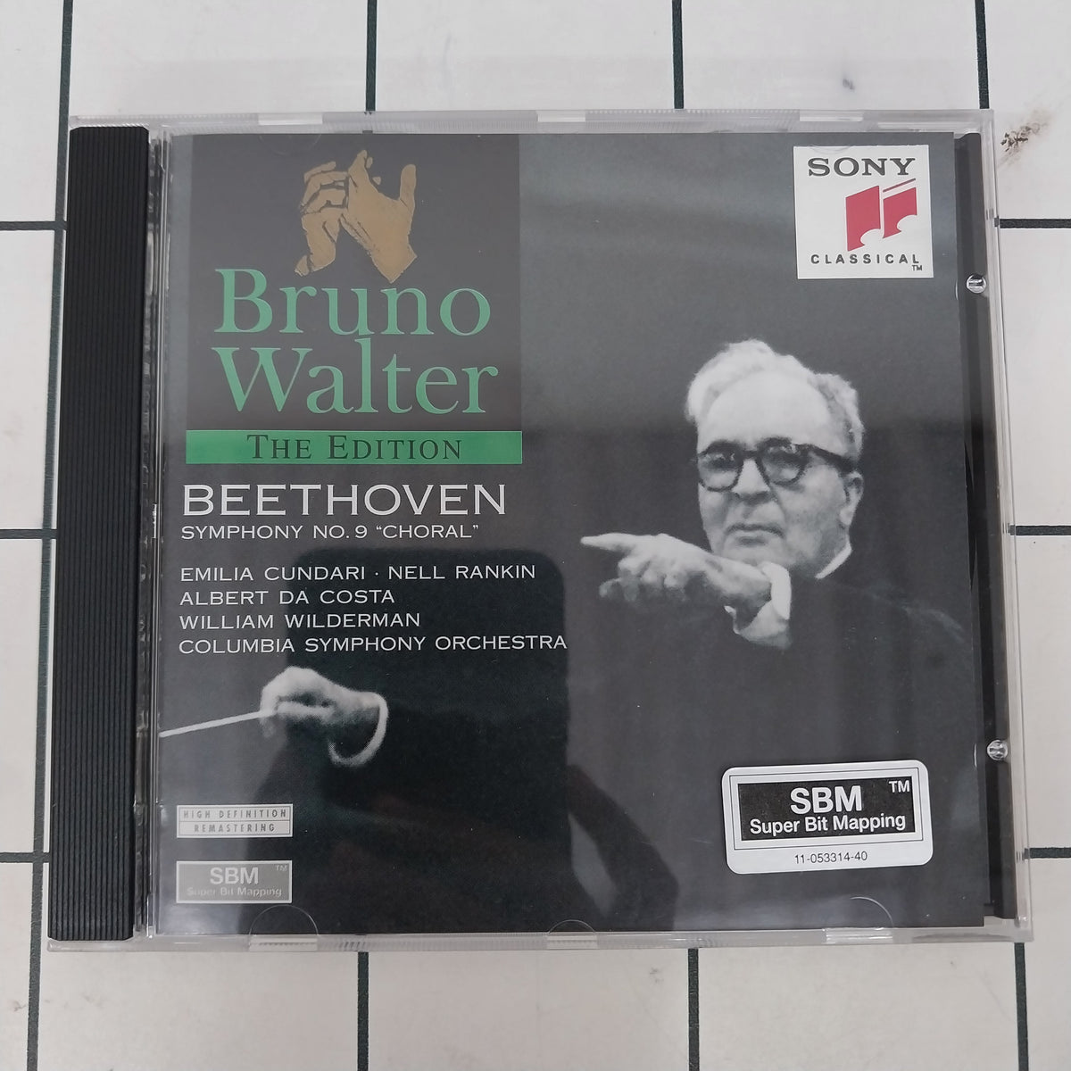 Bruno Walter, Ludwig van Beethoven, Columbia Symphony Orchestra - Symphony No. 9 "Choral" (CD)