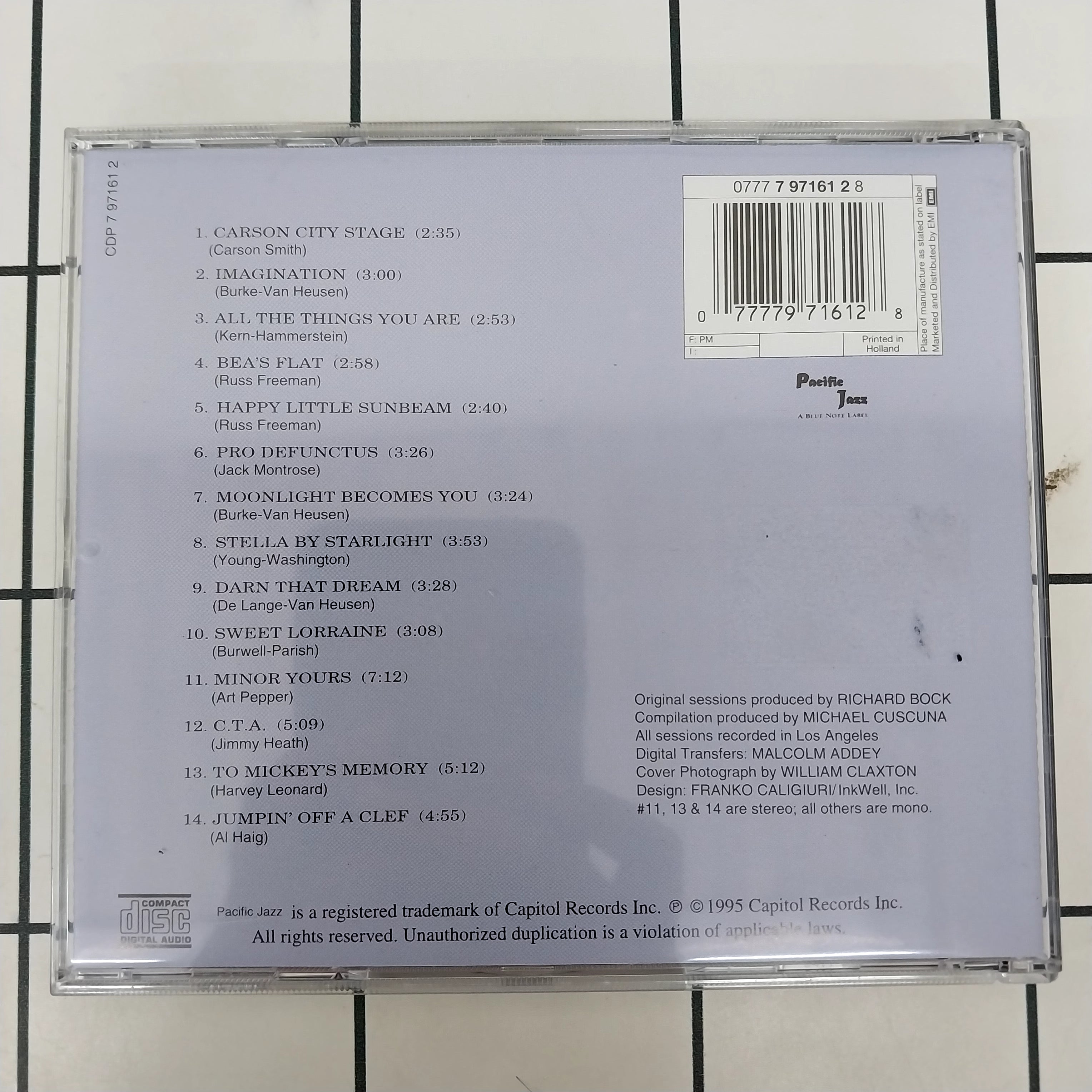 Chet Baker - The Best Of Chet Baker Plays (CD)