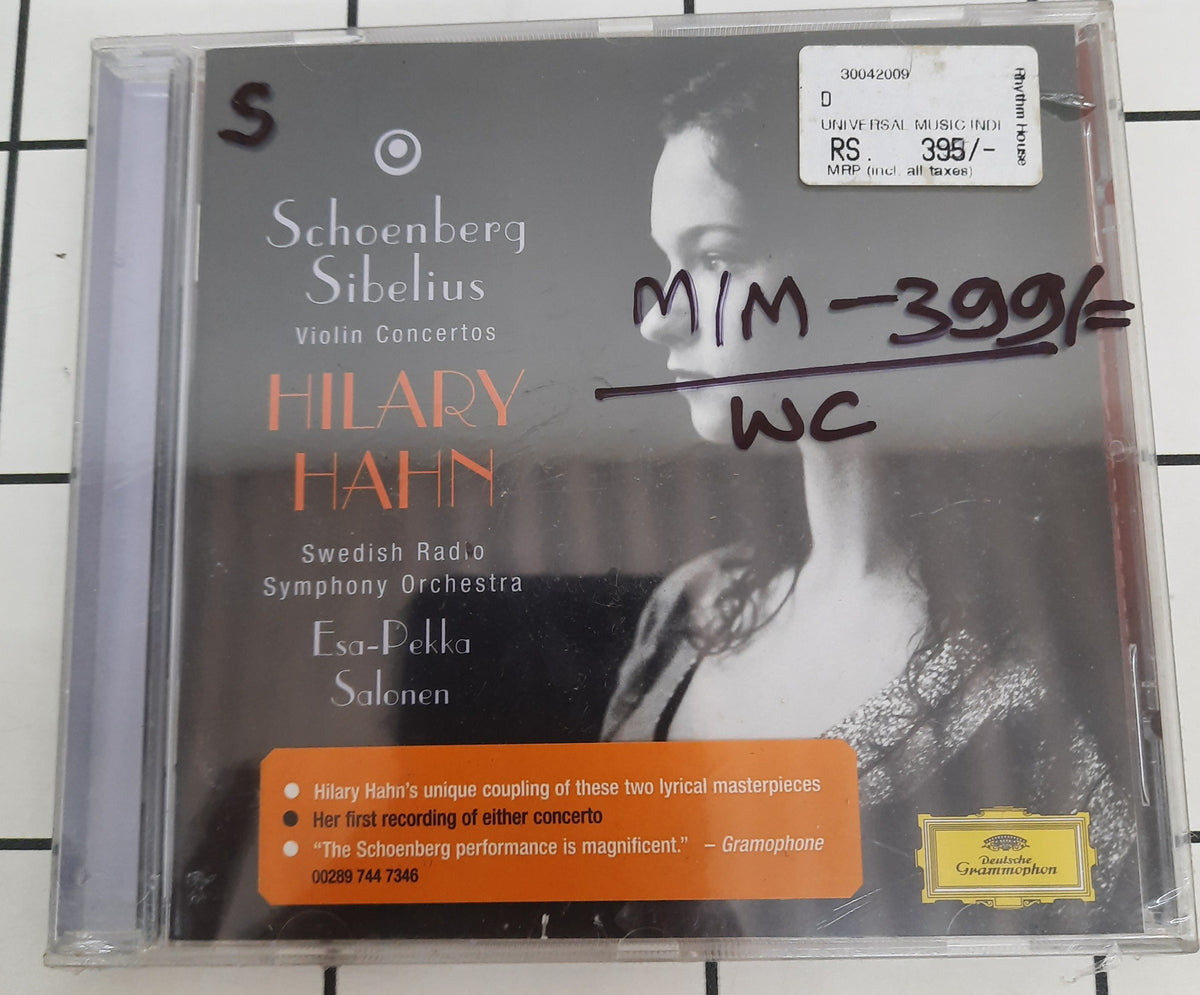 Schoenberg | Hilary Hahn | Violin Concertos (CD)