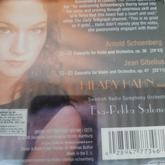 Schoenberg | Hilary Hahn | Violin Concertos (CD)