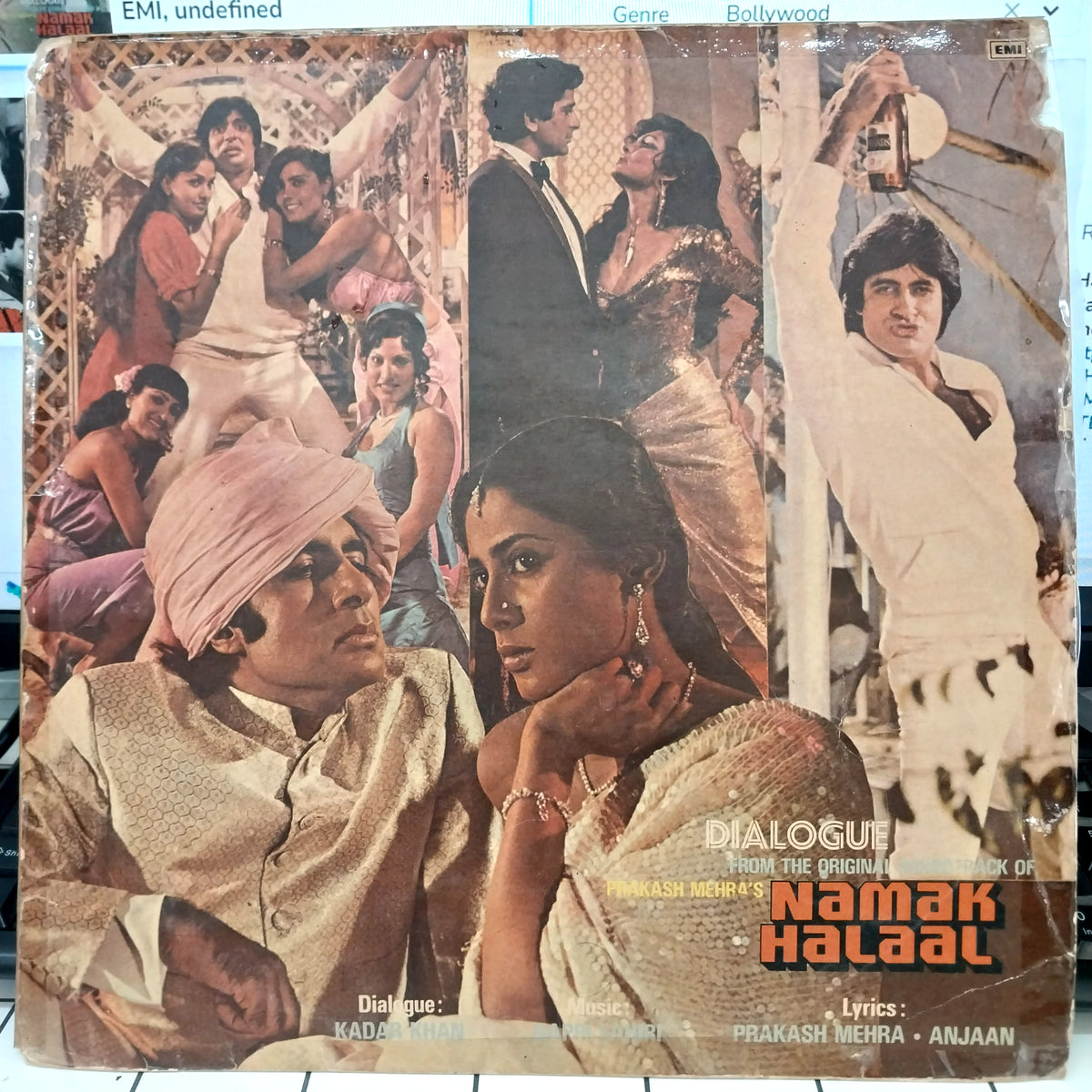 Bappi Lahiri - Namak Halaal - Dialogue Album  (Vinyl)