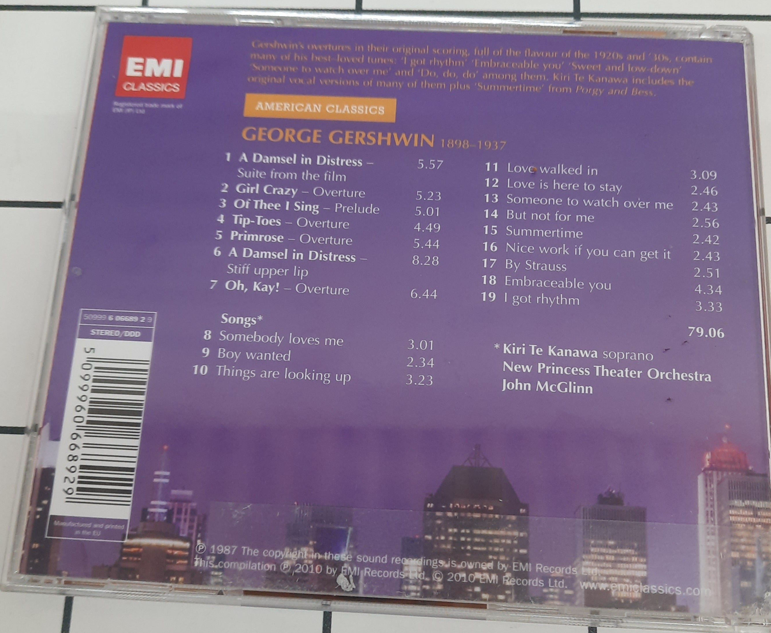 George Gershwin - Songs From The Shows • Overtures (CD)