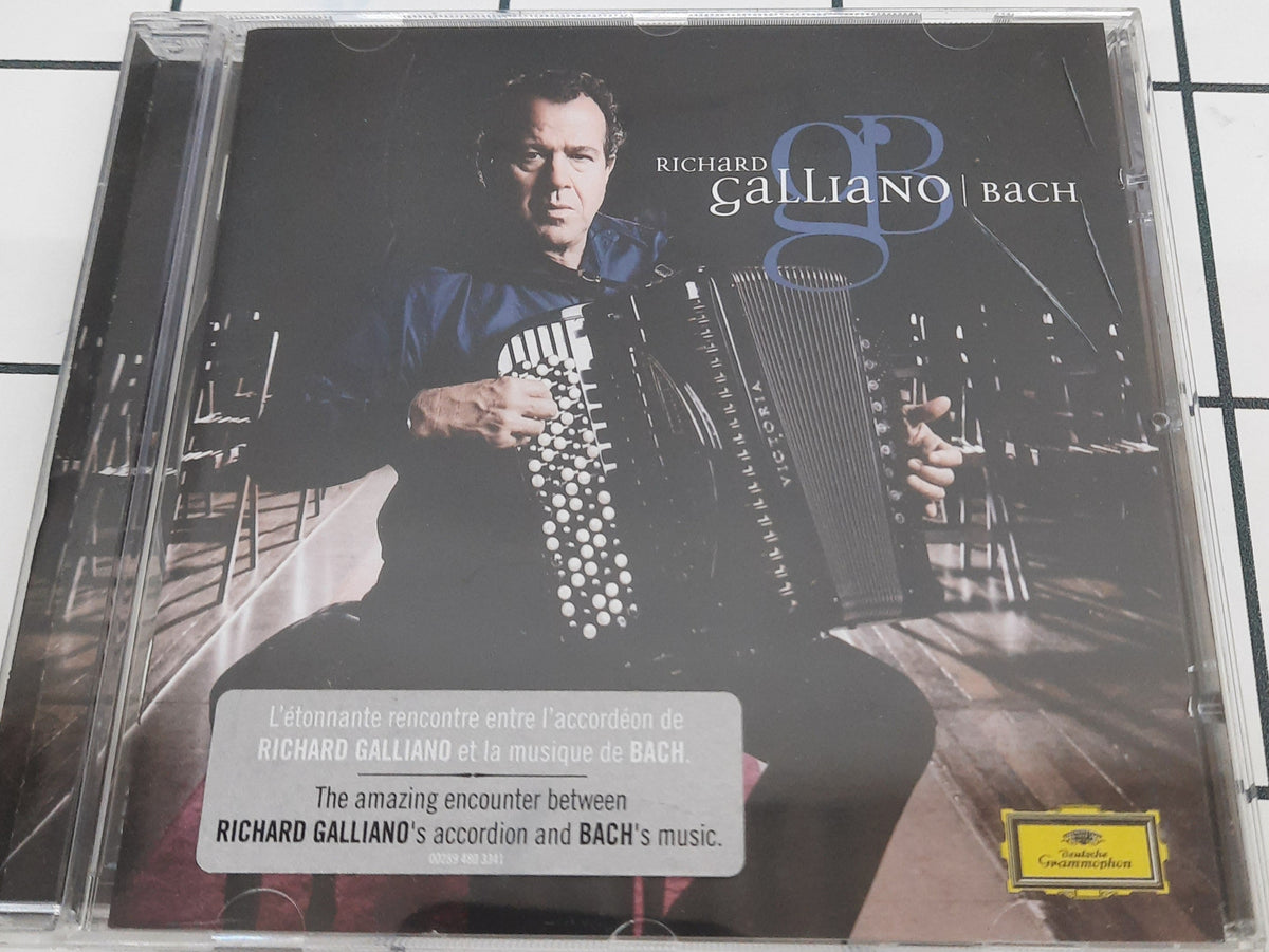 Johann Sebastian Bach - Richard Galliano - Bach (CD)