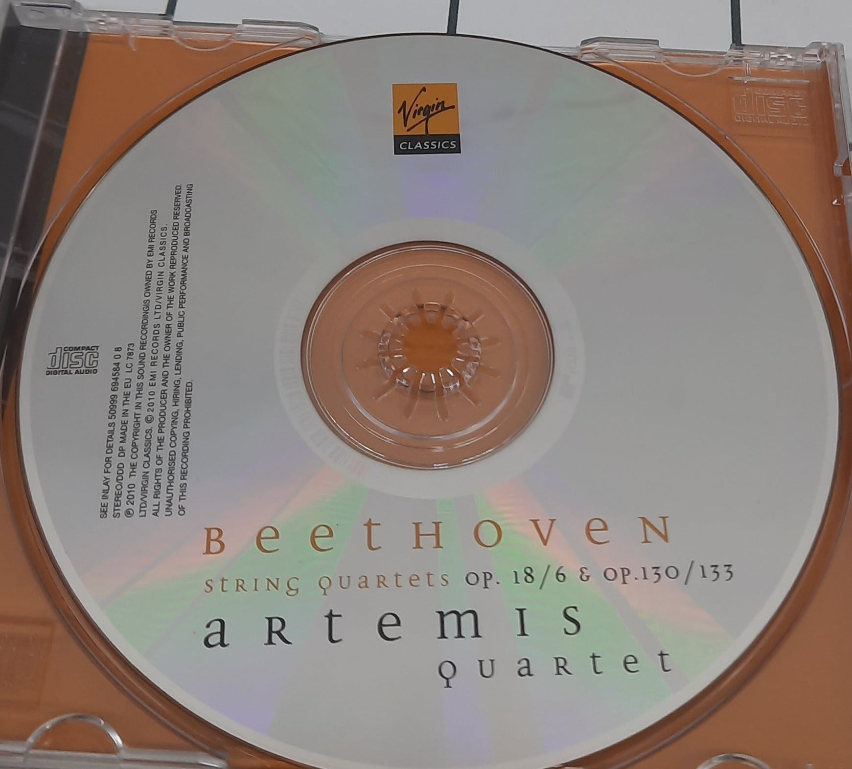 Ludwig van Beethoven, Artemis Quartett - String Quartets Op. 18/6 & Op. 130/133 (CD)