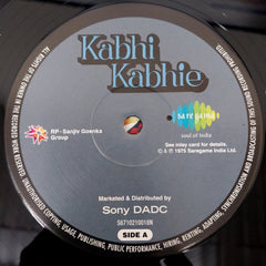 Khayyam - Kabhi Kabhie (Vinyl)