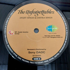 Jagjit & Chitra Singh - The Unforgettables  (Vinyl)