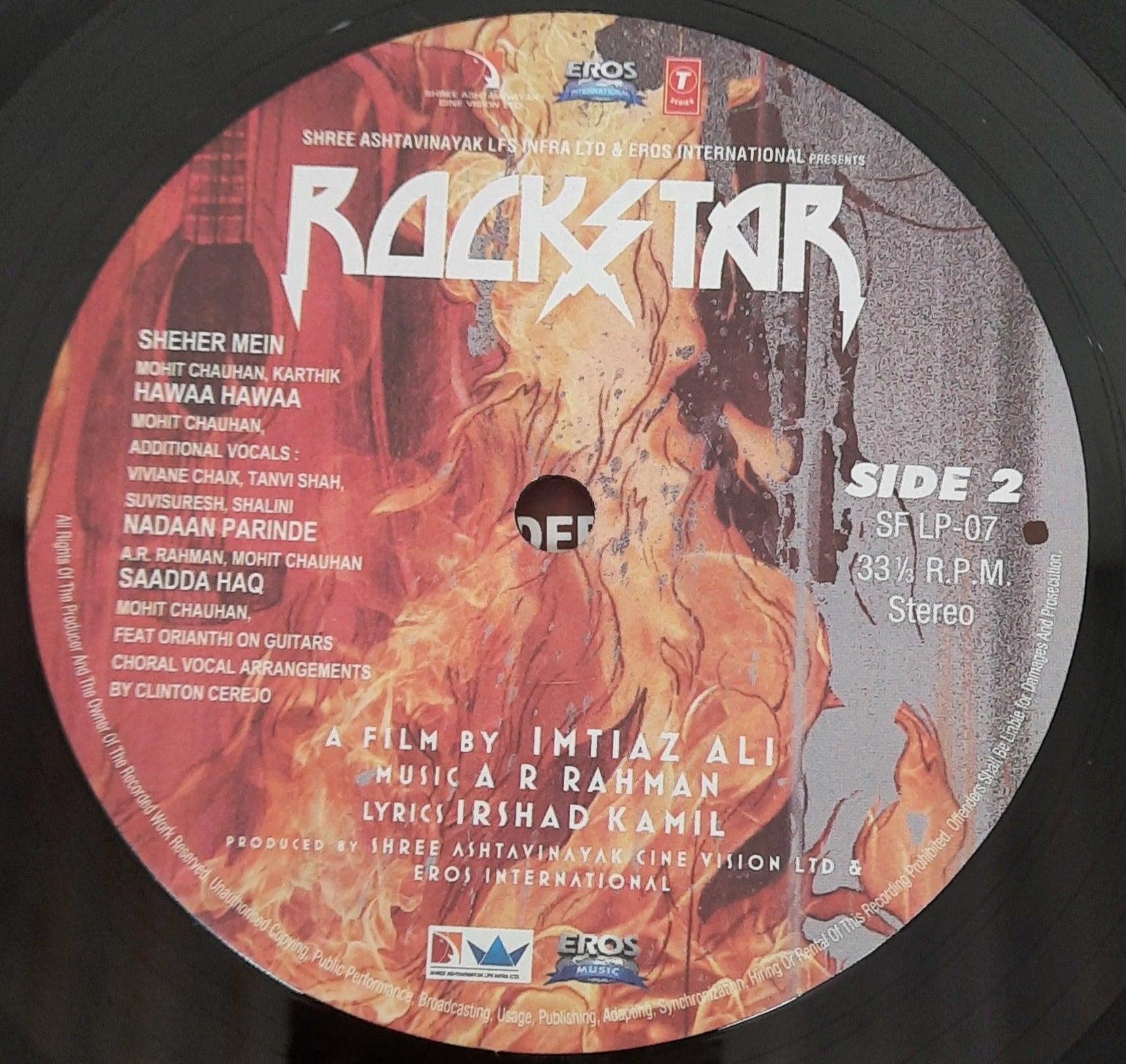 A.R. Rahman, Irshad Kamil - Rockstar (Vinyl)