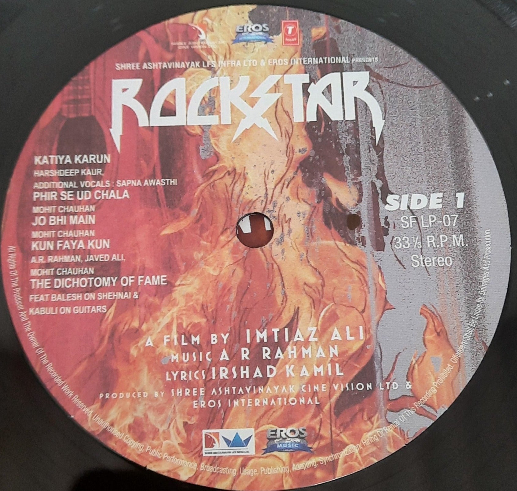 A.R. Rahman, Irshad Kamil - Rockstar (Vinyl)